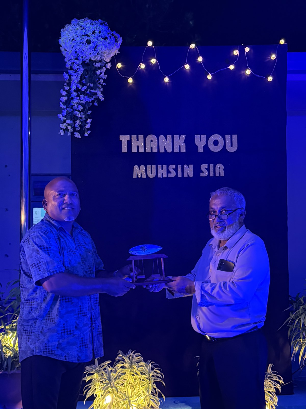 Principal Farewell Party - Muhsin Sir 