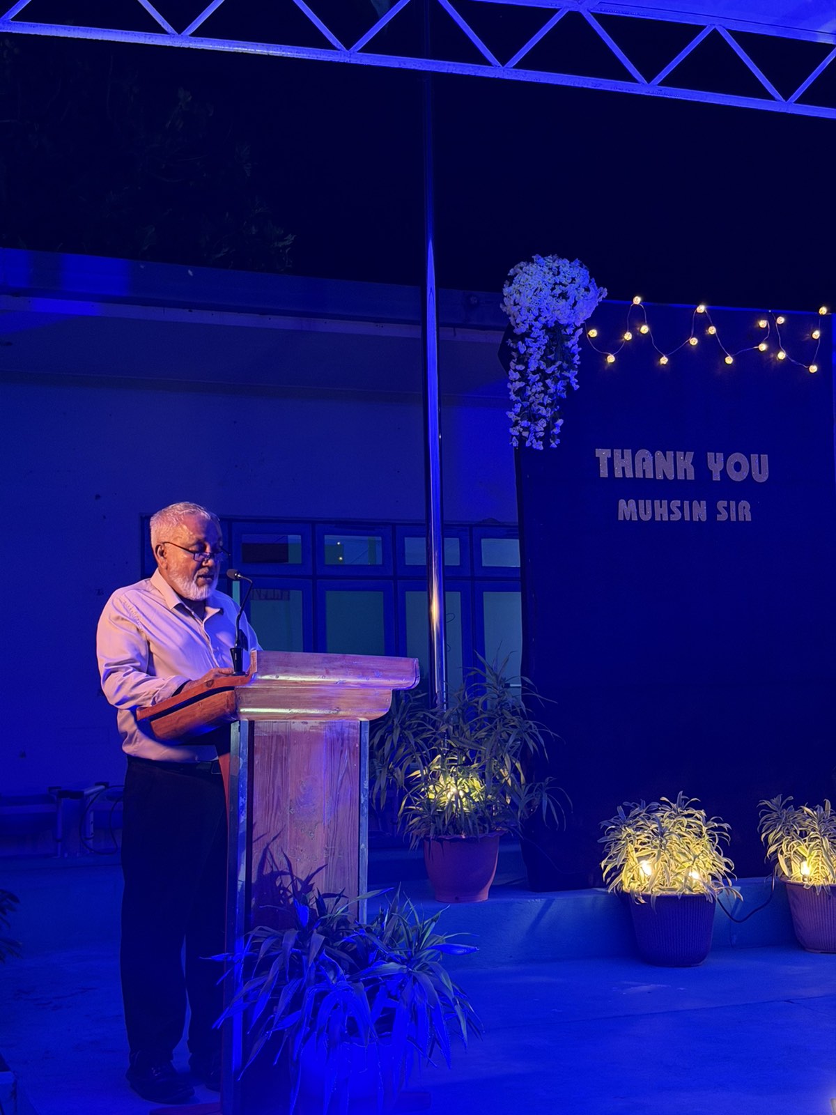 Principal Farewell Party - Muhsin Sir 