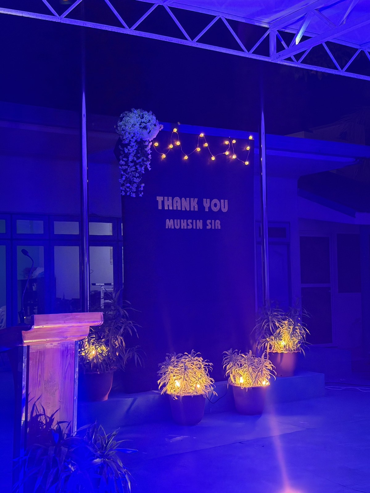 Principal Farewell Party - Muhsin Sir 
