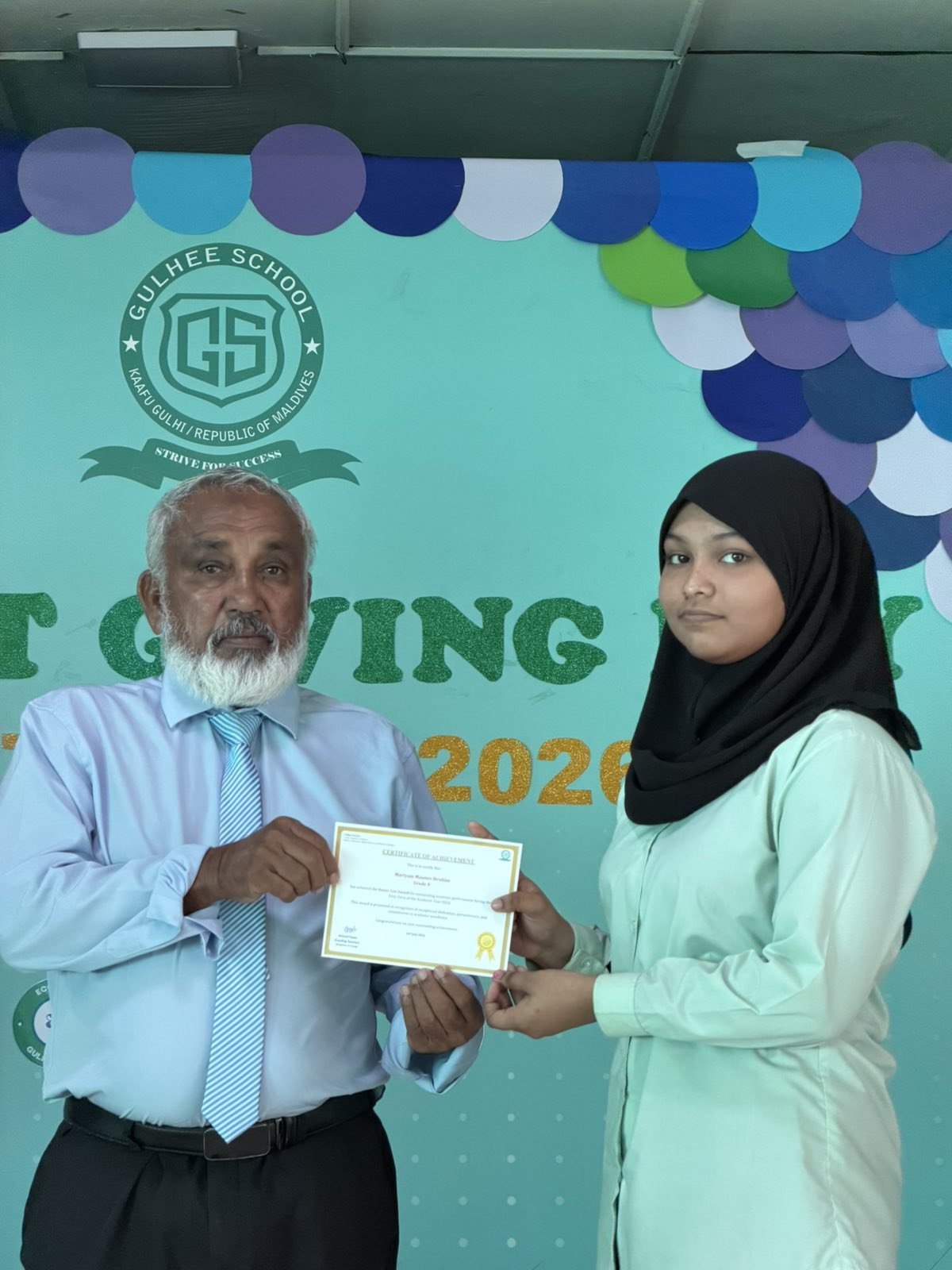 Report Giving Ceremony - First Term 2026