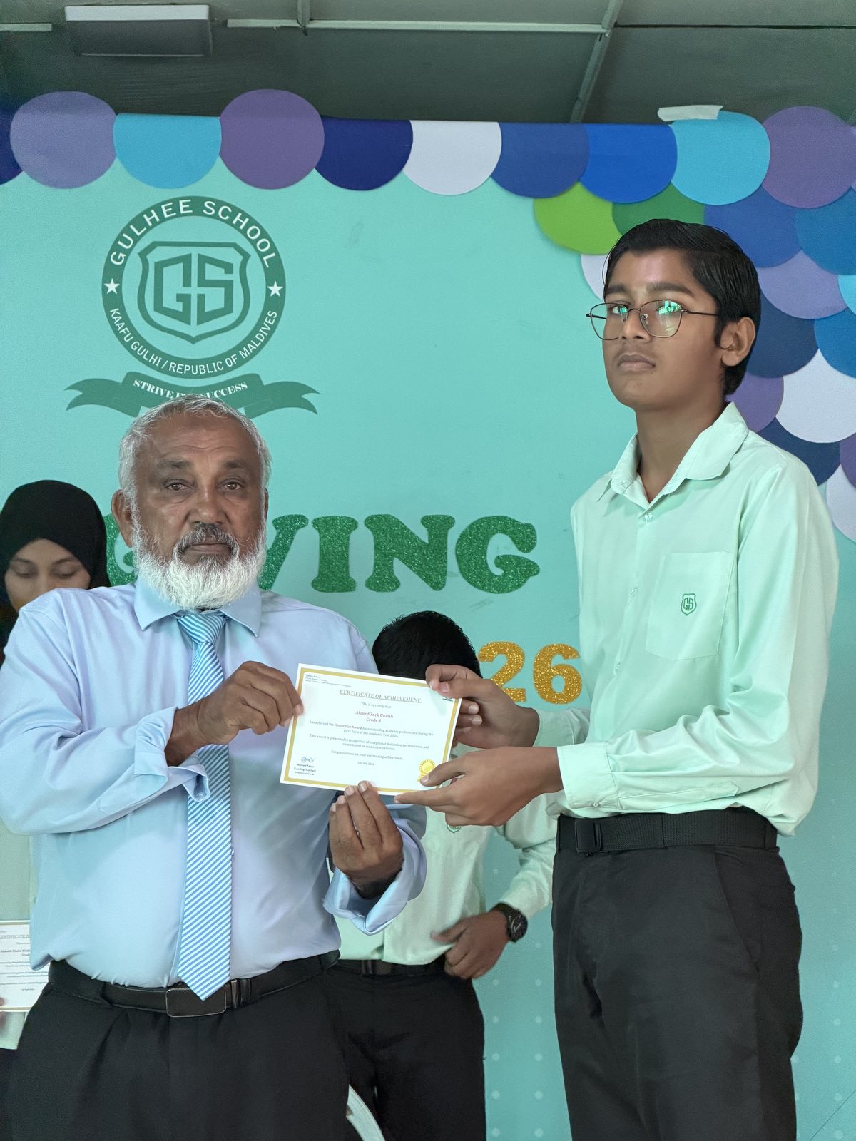 Report Giving Ceremony - First Term 2026