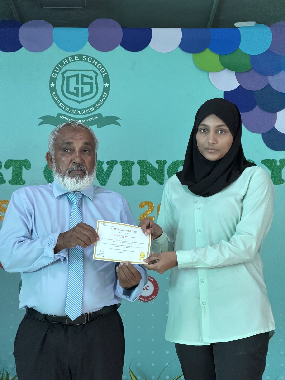 Report Giving Ceremony - First Term 2026