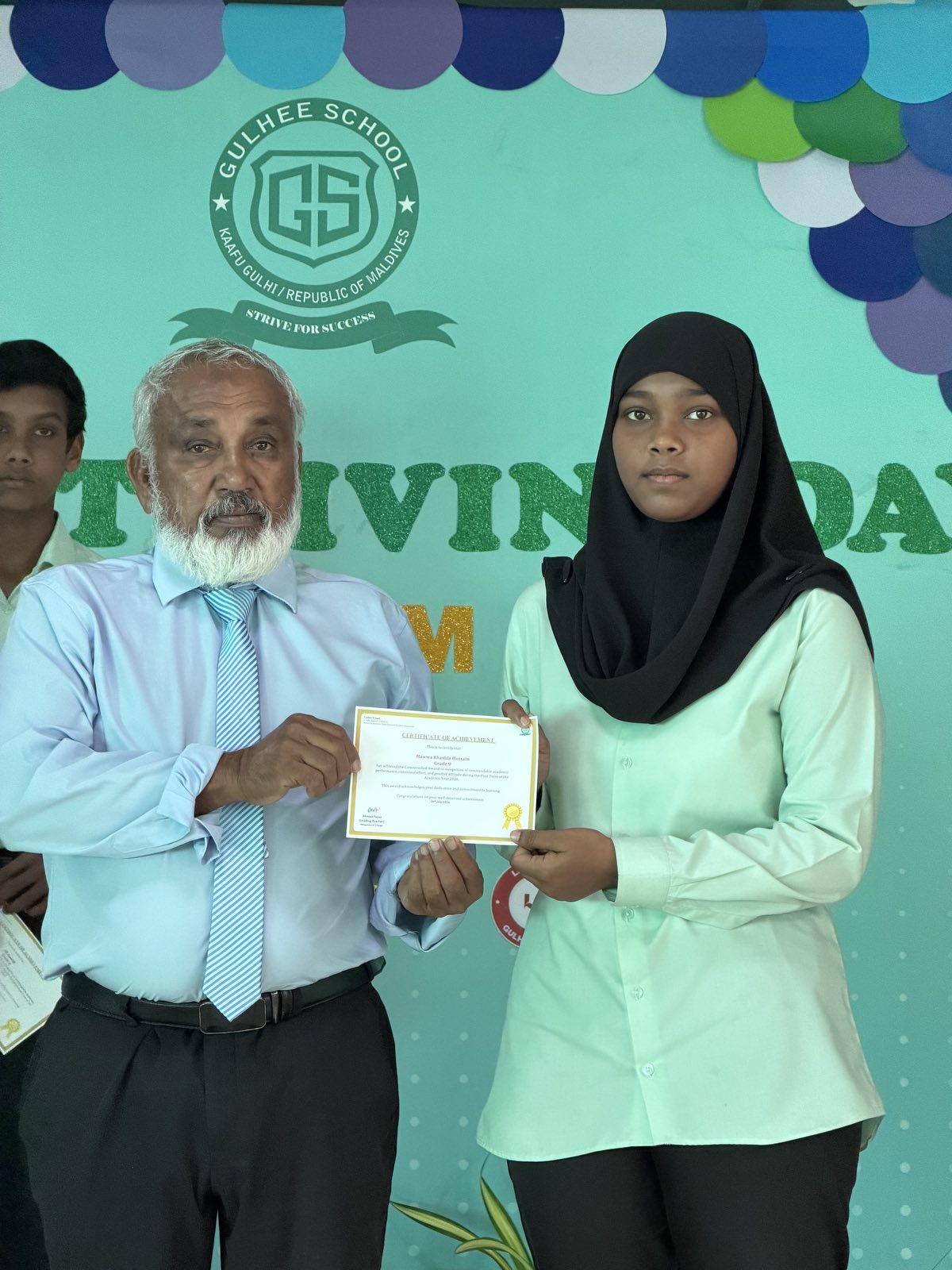 Report Giving Ceremony - First Term 2026