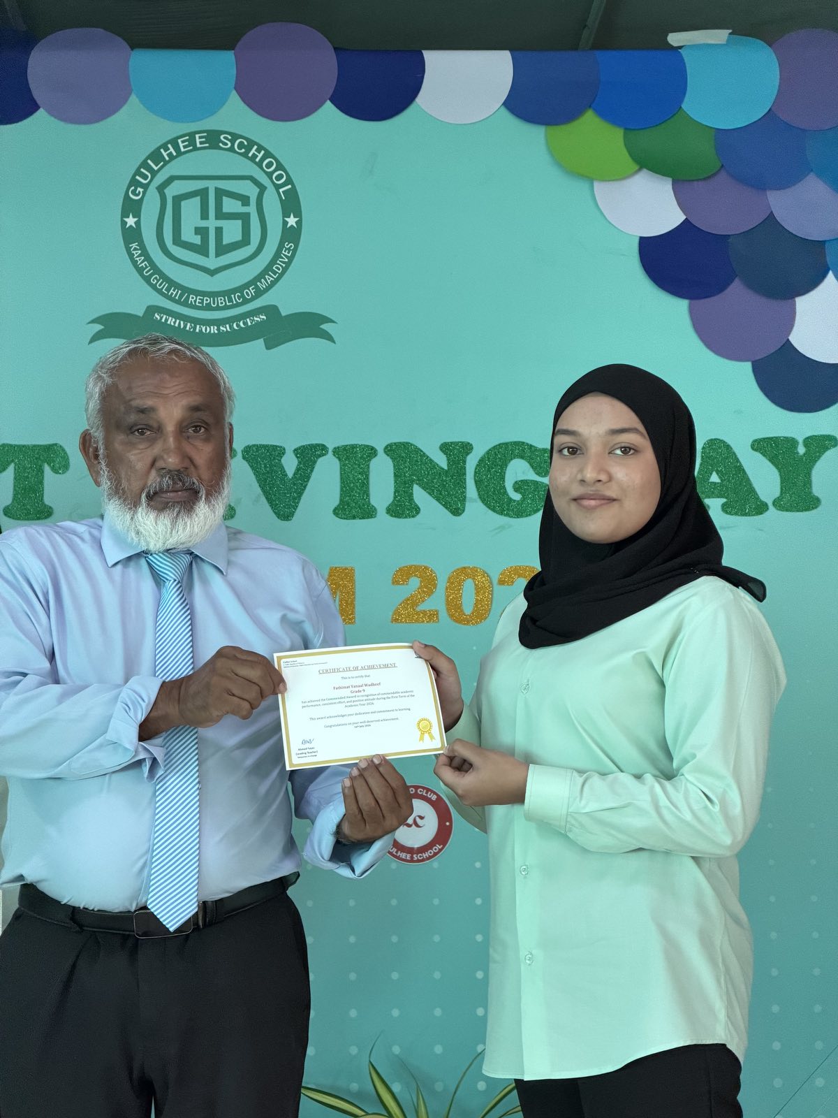 Report Giving Ceremony - First Term 2026