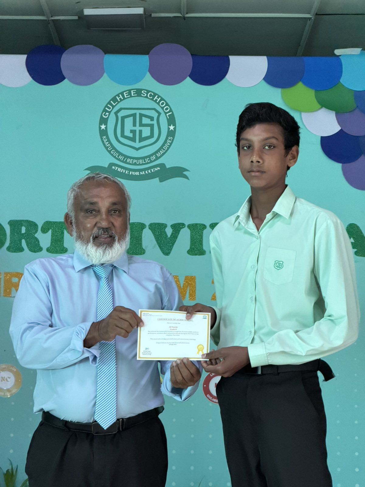 Report Giving Ceremony - First Term 2026