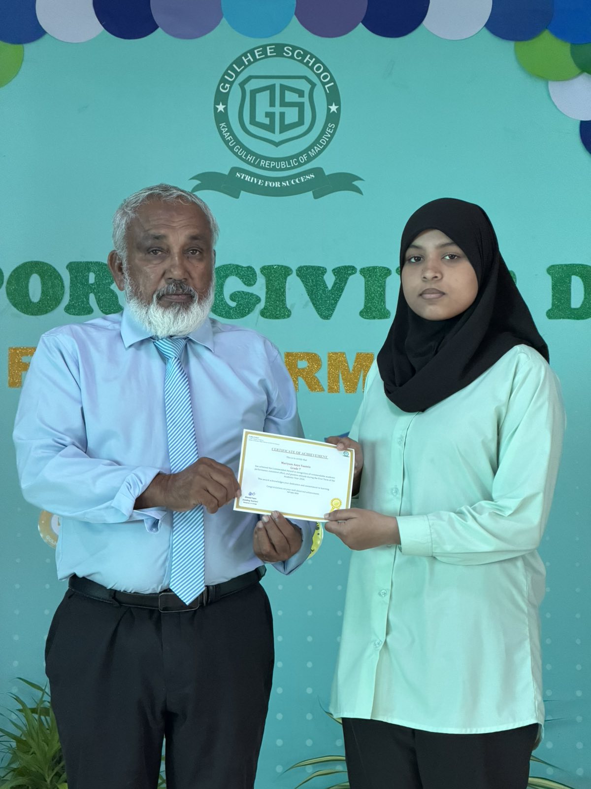 Report Giving Ceremony - First Term 2026